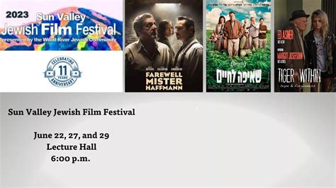 Sun Valley Jewish Film Festival 2023 - Community Library