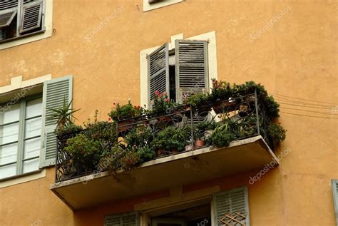 Balcony, Nice, French Riviera — Stock Photo © goodstock #2913045