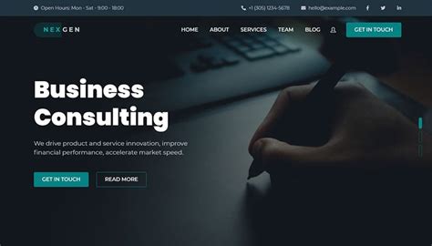 The Best Consulting Website Templates You Can Find