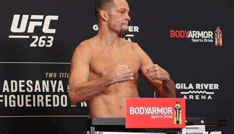 nate-diaz-ufc-263-official-weigh-ins | MMA Junkie