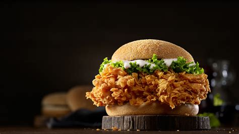 KFC Zinger Burgers | Behance