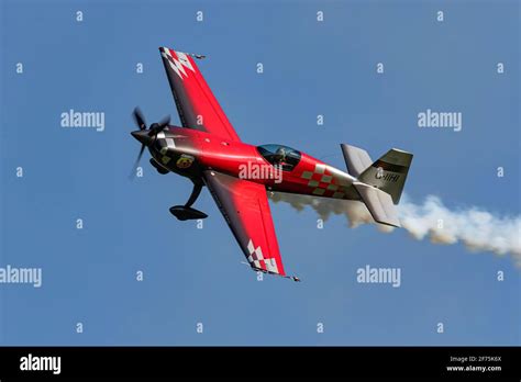 Extra 300 aerobatic aircraft Stock Photo - Alamy