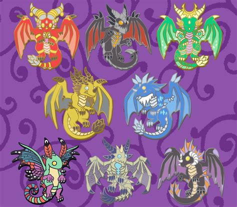 World of Warcraft Pin Alexstrasza Deathwing Ysera Nozdormu Kalecgos Wrathion Brightwing ...