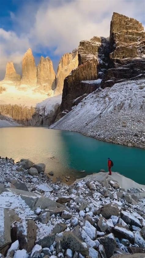 Beautiful Sunrise in Patagonia 🧡 | Beautiful sunrise, Beautiful landscapes, In patagonia