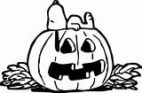Peanuts Halloween Coloring Coloring Pages sketch template