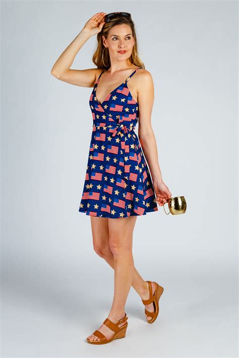 American Flag Strappy Dress | The National Anthem