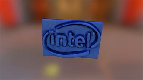 Intel Logo - 3D model by iswkitrec (@iswrrkit4) [dc9d36f] - Sketchfab