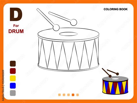 Preschool educational kids painting app game. Color painting practice ...