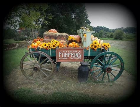 Pin by Judie Wagner on Holiday/Seasonal | Antique wagon, Farm wagons ...