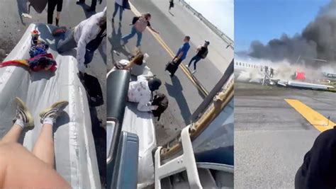 Miami plane crash: Passengers flee from burning aircraft after it smashes into runway - Mirror ...