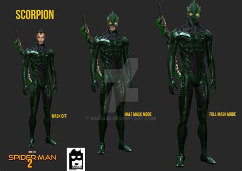 Spider-man 2 Scorpion Concept Art by babulid on DeviantArt