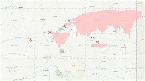 Wildfires in Texas Panhandle: Maps, air quality & other resources ...