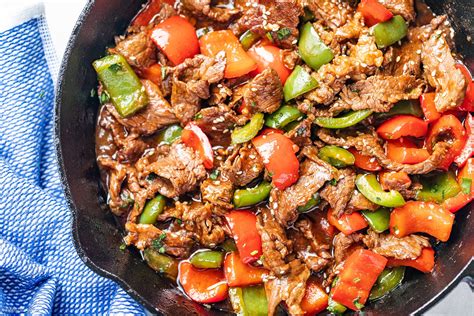 Pepper Steak Stir-Fry Recipe – How to Make Beef Stir Fry — Eatwell101