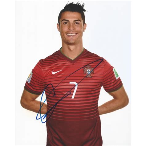 Cristiano RONALDO Autograph