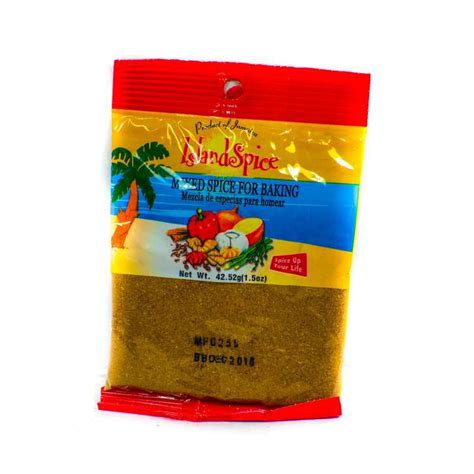 ISLAND SPICE MIXED SPICE F/BAKING 42.52G – Grocery Shopping Online Jamaica