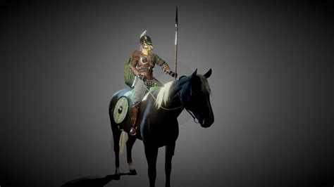 Rohan Rider "Rohirrim" - Lord Of The Rings - 3D model by Joel Coxca ...