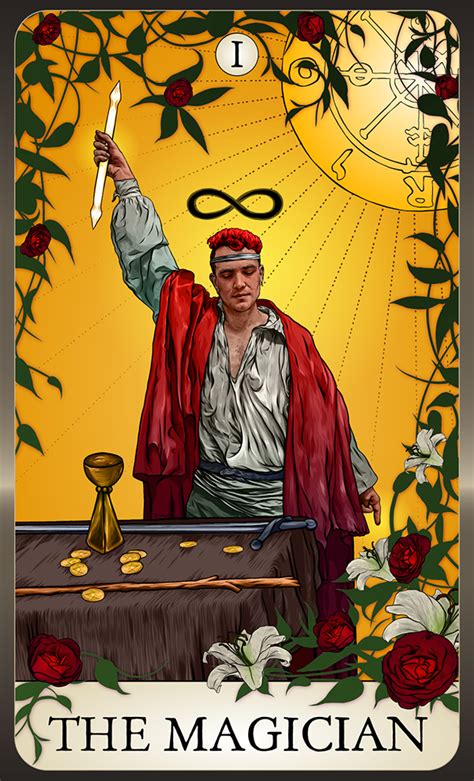 Tarot Card - Magician on RISD Portfolios