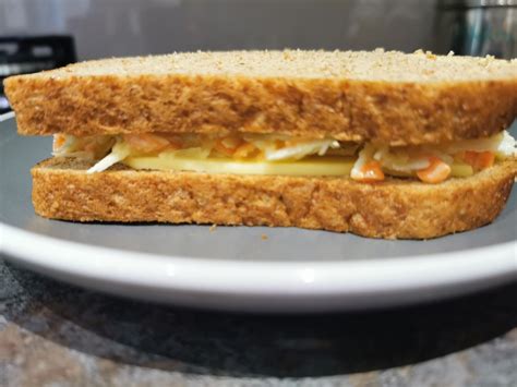 Recipe: cheese sandwich with homemade coleslaw — Plant Shift