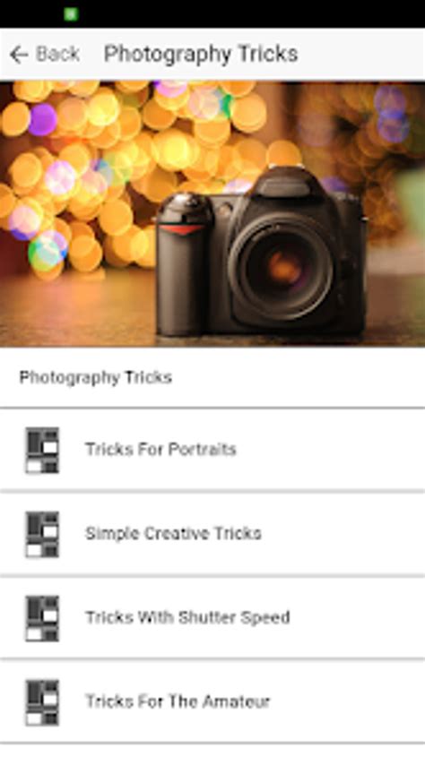 Photography Tricks Tips for Android - Download