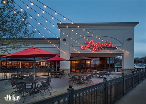 Restaurant Outdoor Patio String Lighting Ideas - Omaha, Nebraska