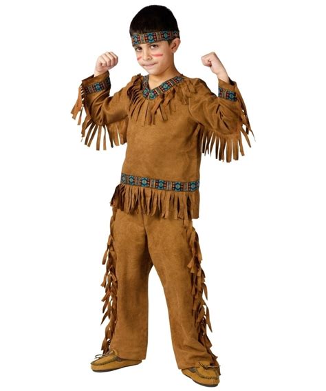 Indian Native American Boy Costume - Kid Indian Costumes