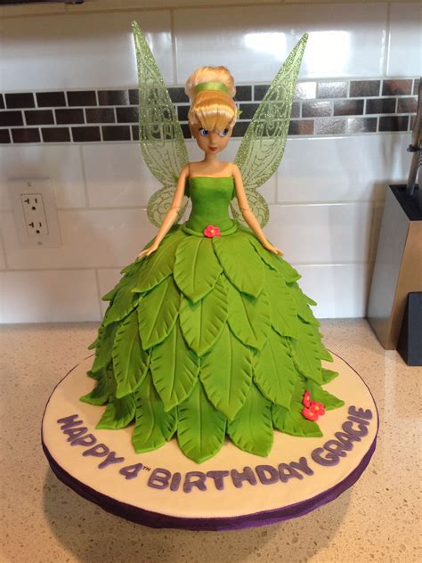 Tinkerbell Cake Mini Tortillas, Tinkerbell Birthday Cakes, Tinkerbell Party, Tinkerbell Doll ...