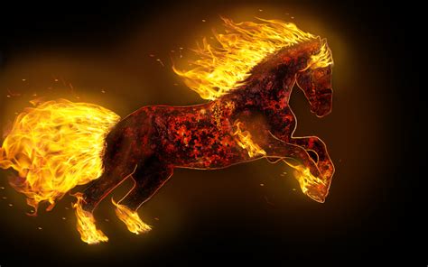 Flaming horse by Drunkendrew on Newgrounds