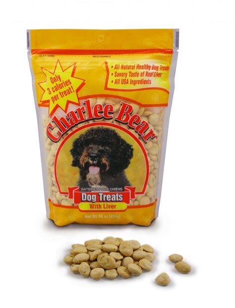 Charlee Bear Dog Treats 6 oz