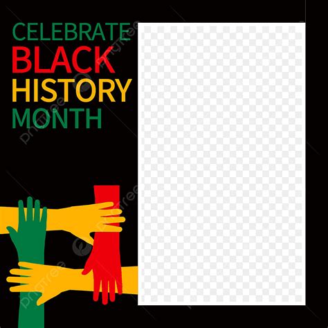 Black History Month Border Clipart