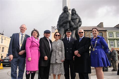 New Alcock & Brown Statue Unveiled, March 6th 2020 | Connemara Chamber ...