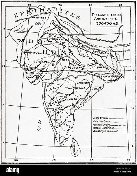 Physical Map Of Ancient India