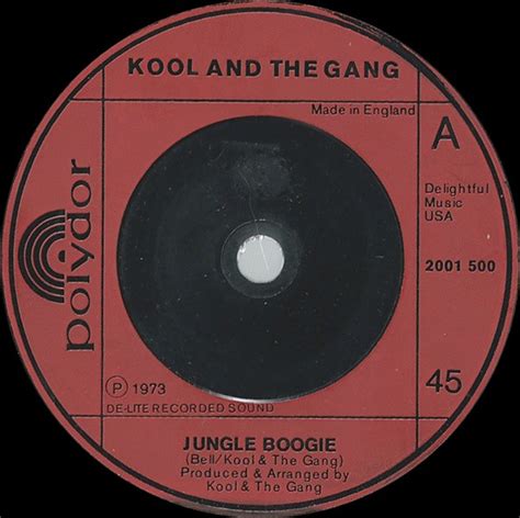 Kool And The Gang – Jungle Boogie (1973, Vinyl) - Discogs