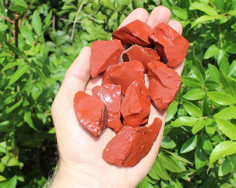 Red Jasper Rough Natural Stones: Choose 4 oz 8 oz 1 lb 2 | Etsy