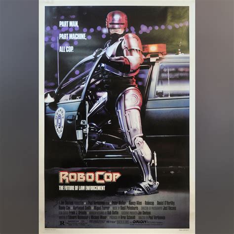 Robocop (1987) | Original Movie Poster | Vintage Film Poster – At The Movies Posters