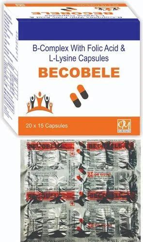 Vitamin B Complex Capsule BECOBELE at Rs 56.60/stripe | Vitamin B ...