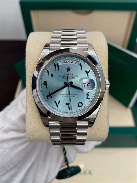 Rolex Day Date Platinum Arabic Dial Shop | bellvalefarms.com