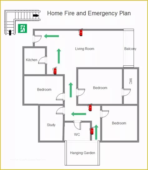 46 Free Printable Fire Escape Plan Template | Heritagechristiancollege