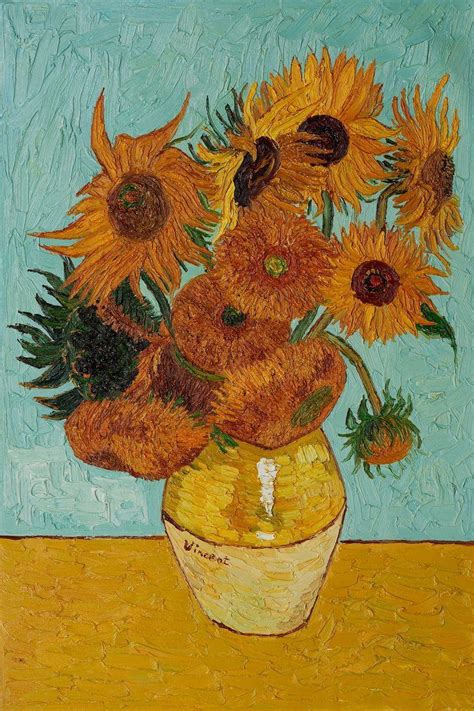 Original Sunflowers by Van Gogh Wallpapers - Top Free Original ...