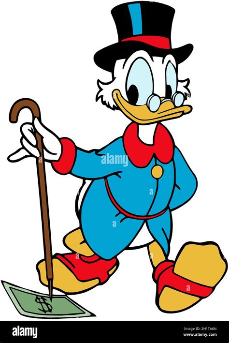 Scrooge mcduck gold coins Cut Out Stock Images & Pictures - Alamy