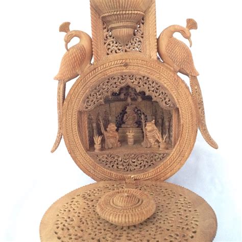 sandalwood carving artist: sandalwood carving artist