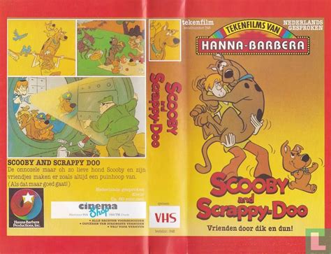 Scooby-Doo and Scrappy-Doo - Vrienden door dik en dun! VHS - VHS video tape - LastDodo