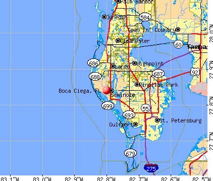 Boca Ciega, Florida (FL 33772) profile: population, maps, real estate, averages, homes ...