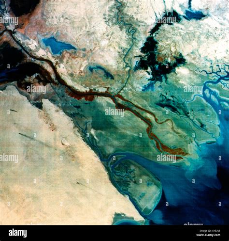 Euphrates River Map