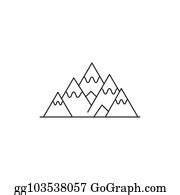 5 Carpathian Mounts Clip Art | Royalty Free - GoGraph