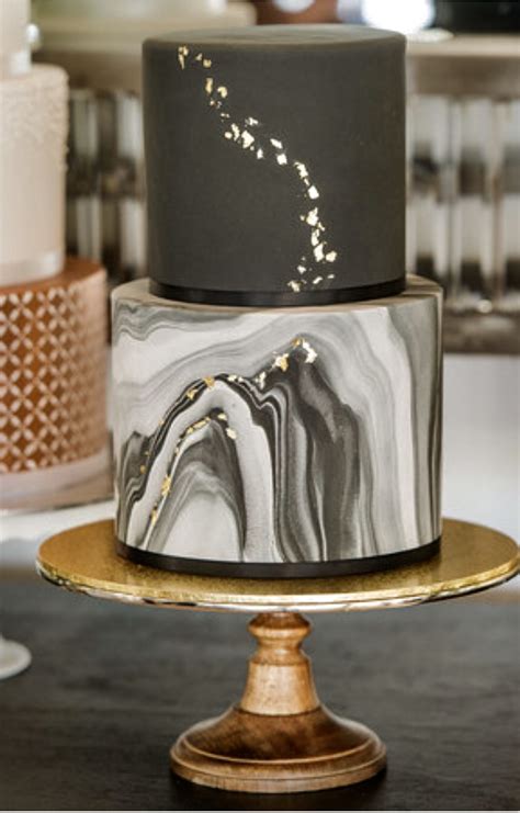 marble wedding cake - Nashville Venue