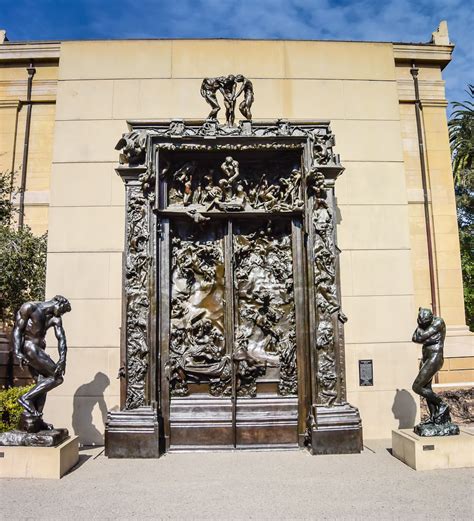 Auguste Rodin - The Gates of Hell at Rodin Sculpture Garde… | Flickr