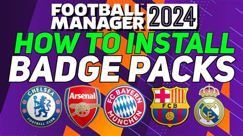 How to get real club badges and logos into FM24 - YouTube