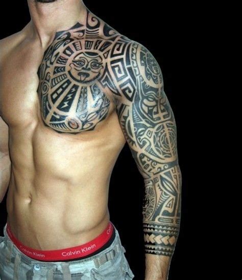 Chest Shoulder Tattoo Designs, Ideas and Meaning - Tattoos For You