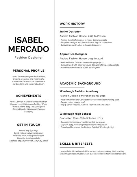 Free printable, customizable minimalist resume templates | Canva