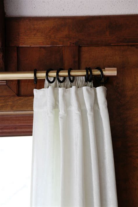 How To Hang Curtains With Rings And Hooks | www.myfamilyliving.com